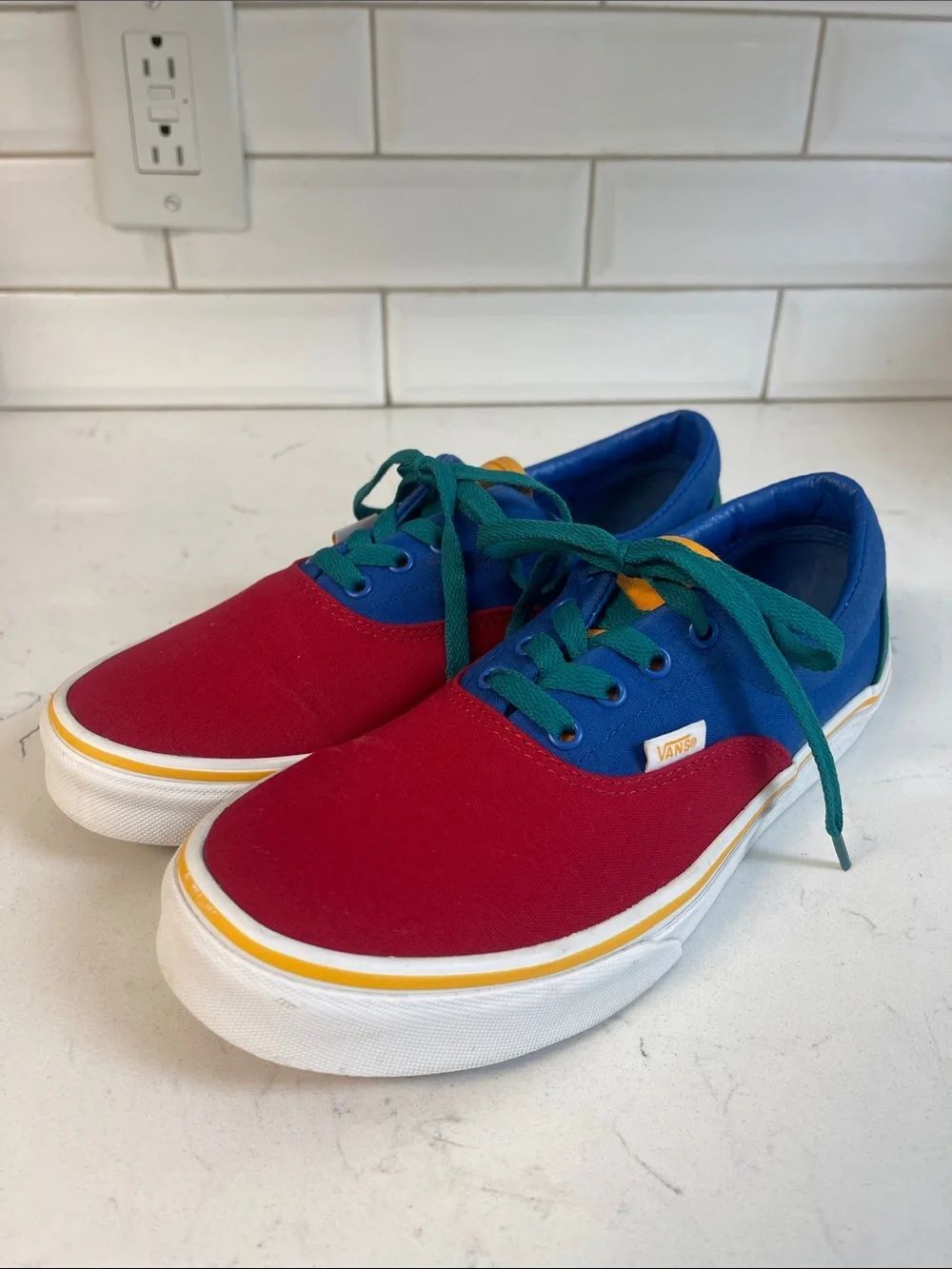 Vans Era Kids 'Primary Block' Kids Size 7 - Youth size 7